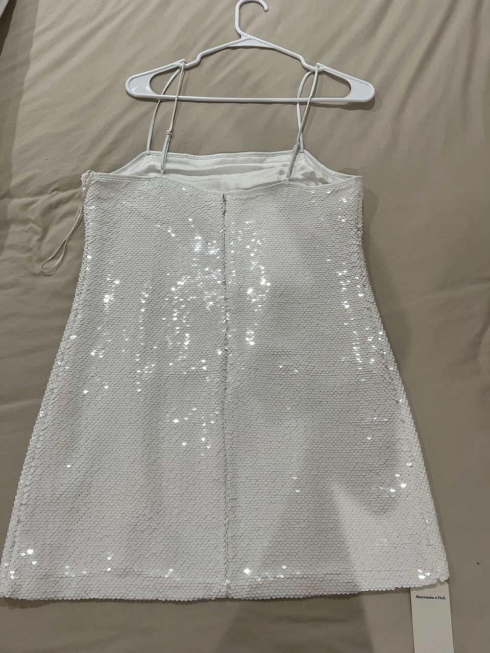 Abercrombie & Fitch White Mini Dress - Picture 5 of 7